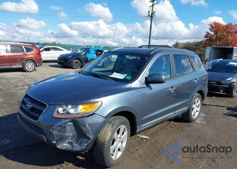 2009 Hyundai Santa Fe Se from USA, damaged, VIN 5NMSH13E09H238247